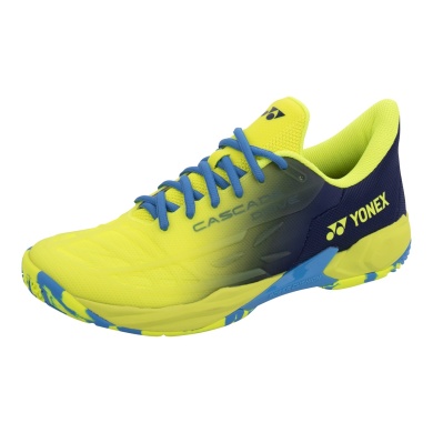 Buty do badmintona Yonex Power Cushion Cascade Drive 2 (uniwersalne) żółto-niebieskie męskie